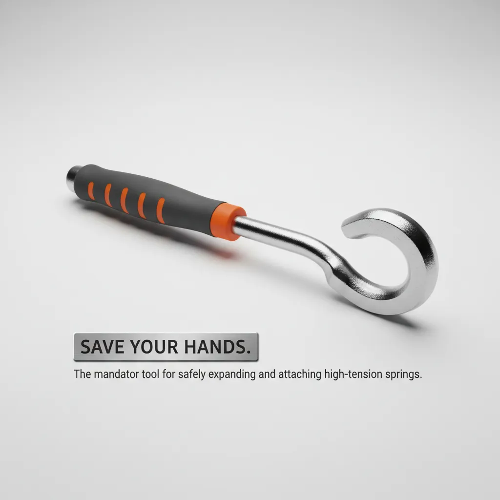 Heavy Duty T-Hook Spring Puller