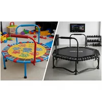 img of The Rebounder vs. The Kid's Trampoline: What's the Difference?